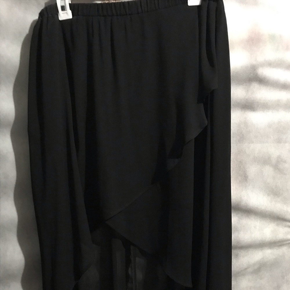 High waisted maxi skirt